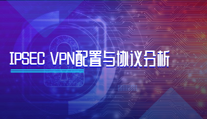 实验名称：IPSec VPN配置与协议分析