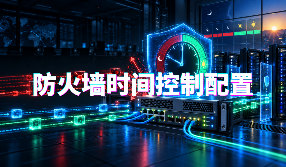 实验名称：基于时间控制的防火墙安全策略配置